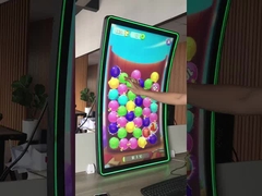 Industrielle Qualität Outdoor LCD Touchscreen Monitor 32 ̊C Typ LED Halo Kurvbildschirm hohe Helligkeit