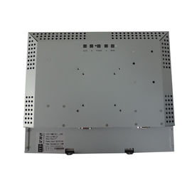 19 inch industrial rear mount SAW touchscreen LCD Monintor Display with VGA,DVI,HDMI input for koisk, industrial control