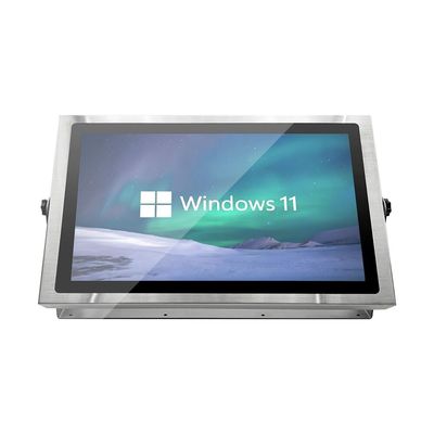 10.1''Industrie-Full IP69K PCAP Touch Android / X86 auf Flachplatte PC auf Basis hoher Helligkeit Full IP69K Edelstahl