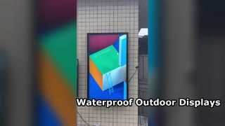 Wasserdichte Outdoor-Displays 27/32/43/49/55/65/75/86 Zoll