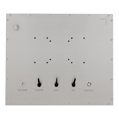 12.1" IP69K Stainless Steel Touch Panel PC, Waterproof Industrial Computer with PCAP Touch Screen